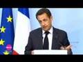 Monsieur Sarkozy spotted at the Edison New Year's reception