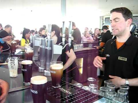how to properly pour a guinness