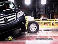 www.euroncap.comFrontal Impact takes place at 64 Km/h, 40% of the width of the car striking a deformable barrier. In the side impact, a mobile deformable barrier impacts the driver's door at 50 km/h. In the pole test, the car tested is propelled sideways at 29km/h into a rigid pole.
