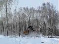 TK722 feller buncher in New Brunswick