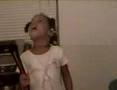 Nia singing Put your Records on by Corinne Bailey Rae age 5