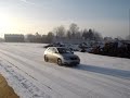 Drifting in snow