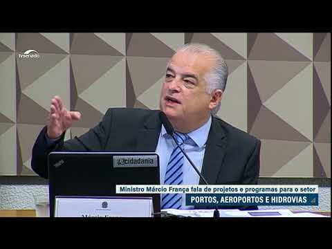 Márcio França apresenta planos do Ministério dos Portos e Aeroportos