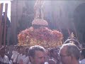 rosario de glorias   pasa la virgen macarena