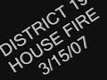 Houston Fire Department District 19 House Fire