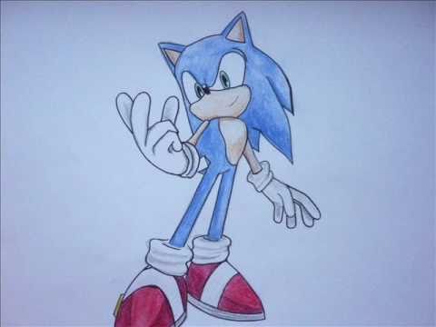 how to draw sonic.com