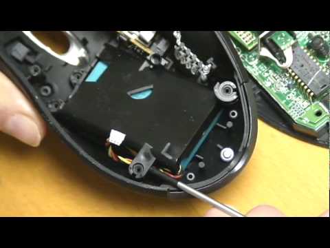 Logitech MX 1000 Mouse - how to replace Battery