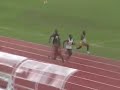 Sorillo wins his 100m heat easily
