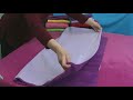 No Sew Fleece Ponchos : Marking the Neck Hole for a Reversible Poncho