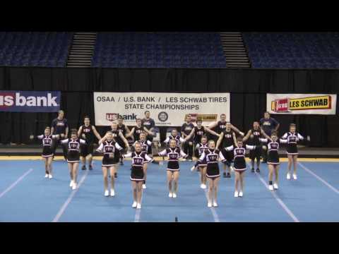 Thurston Cheer takes second place in the Coed division. Thurston Cheer takes second place in the Coed division.