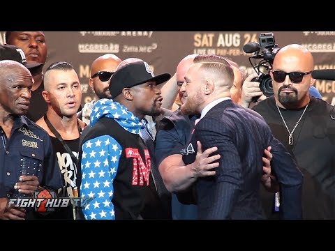THE COMPLETE FLOYD MAYWEATHER VS CONOR MCGREGOR LOS ANGELES PRESS CONFERENCE VIDEO