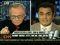 Larry King talks about Chris Benoit - 3 of 5 Larry King talks about Chris Benoit - 3 of 5
