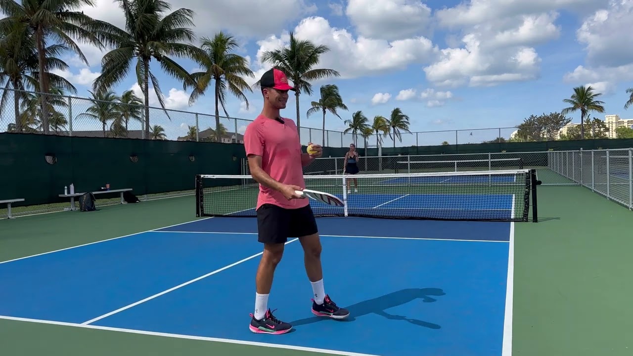 How To Hit A Topspin Serve: Pickleball