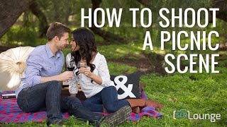 How To Shoot an Engagement Shoot Picnic Scene | Natural Light Couples Photography Workshop