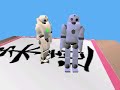 Webots simulation: roboka match