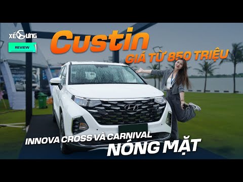 Xem kỹ Hyundai Custin: quá nhiều options cho mức giá từ 850, đe Innova Cross và nạt luôn Carnival!