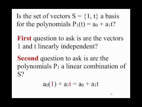 how to prove something is a subspace