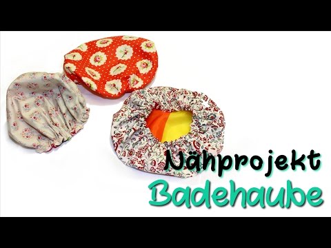 Old Fashion Style Badehaube nähen