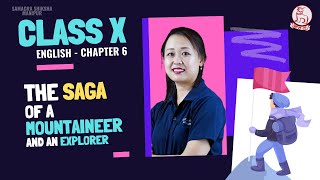Class X English Course Book Unit III (Adventures) Chapter 6: The Saga of a Mountaineer and Explorer