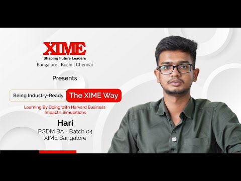 XIME Bangalore General video thumbnail 3
