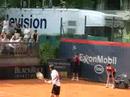 テニス Masters Hamburg 2008: サフィン takes first set vs． Cilic