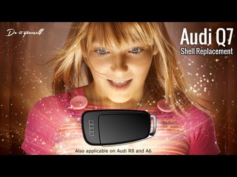 Audi Q7 Flip Key Shell Replacement