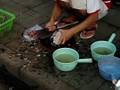 Gutting turtle in China