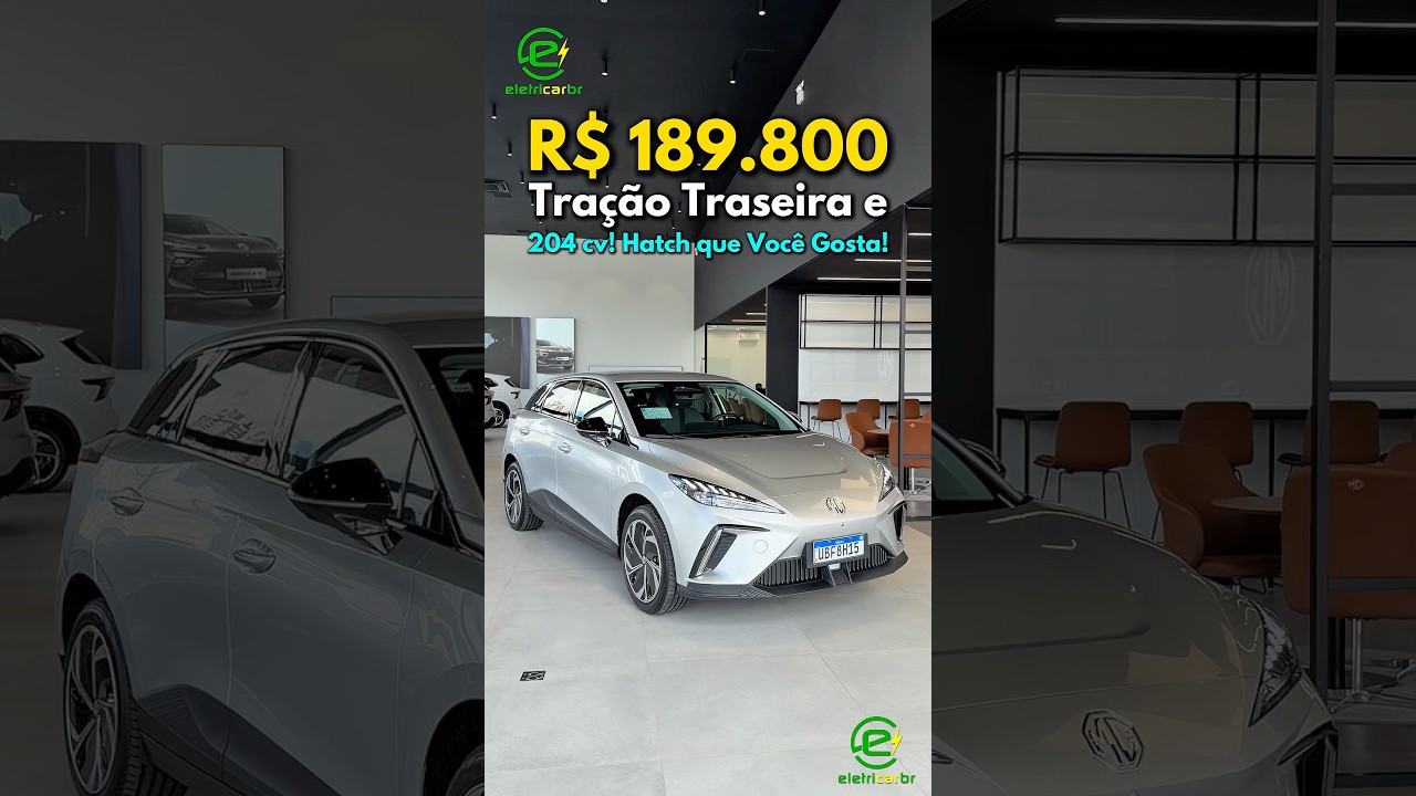 MG4 Luxury de R$ 189.800, Tração Traseira e o Estilo Hatch que Você Gosta!