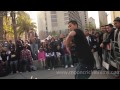 Turf dance battle San Francisco 01/30/10 popping with a twist Flexing ouch!