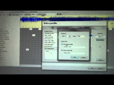 how to control lights with music