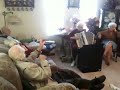 Accordian Party at Dad's