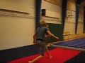Gymnastic - Triple back - And....