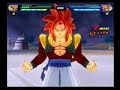 DBZ Sparking Neo! Mystic Gohan vs The Super Saiyan Fours