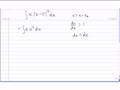 u-substitution with an x left over