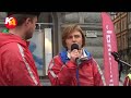 Kommunal protesterade utanför riksdagen