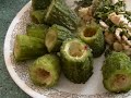 203 CURRIED STUFFED KARELA OR BITTER MELON