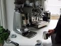 Espresso brewing on Giotto / Mazzer Super Jolly and back flush routine