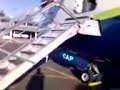 sky airline boeing 737 200 increible video