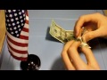 Видеосхема оригами из денег - лебедь 2