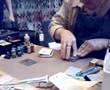 Tim Holtz alcohol ink demo 2