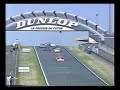 le mans 99 warm up mercedes clr gt1 crash