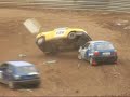 Jonas Ramanauskas VW Golf III crash Sakiai 2009