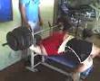 Cavalho supinando com 250 kg