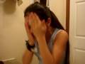 Gina Having A Freak Wash-Up