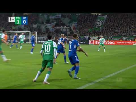 SV Sport Verein Werder Bremen 2-1 FC Schalke 04 Ge...