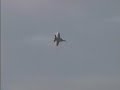F/A-18E Superhornet sonic pass