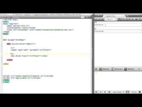 how to isolate scope in angularjs