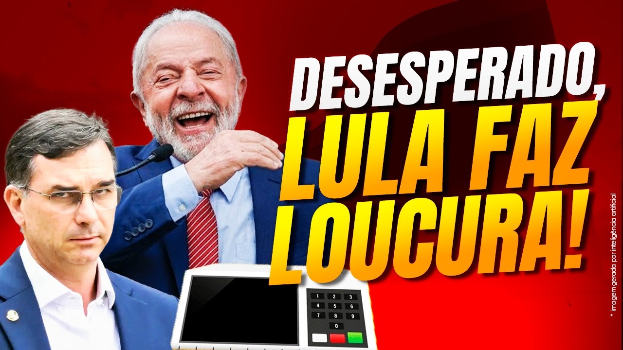 Flávio Denuncia Lula no TSE Por Loucura Eleitoral!