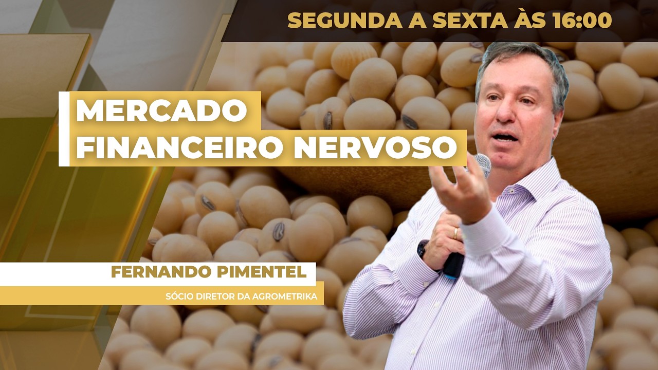 Mercado financeiro nervoso e incerto aumenta volatilidade dos preços da soja em Chicago