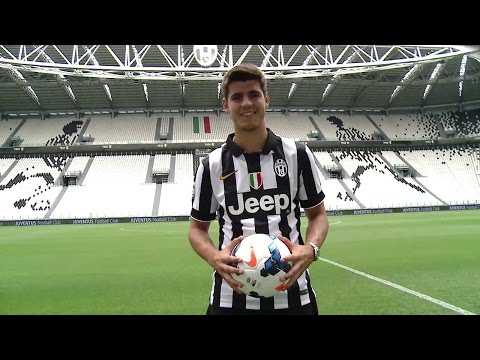Il primo giorno di Morata alla Juventus - %23MorataDay